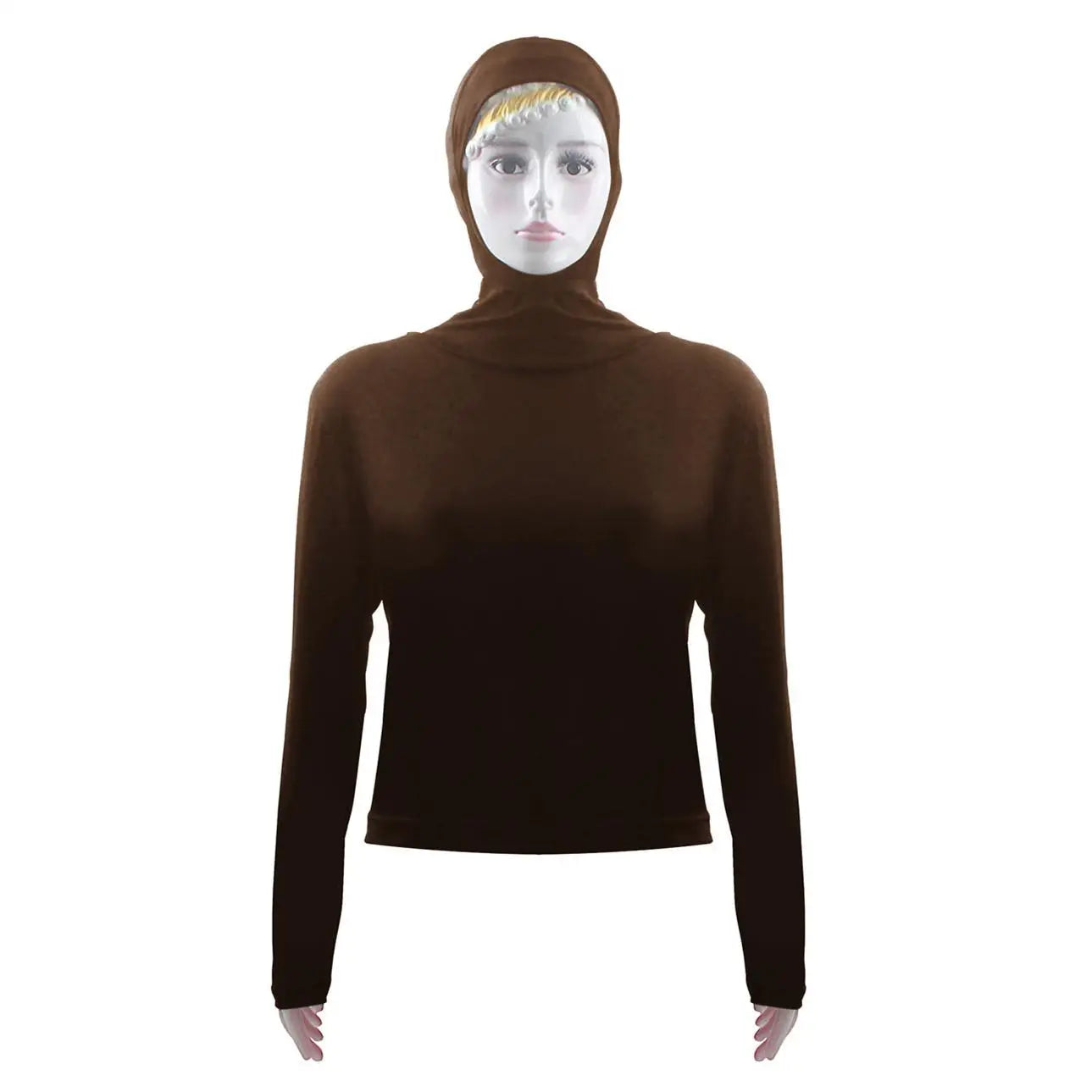 Women Tops Hooded Long Sleeve Sunscreen T-Shirt Summer Swim Wear Summer Holiday Beach Blouse Tops Stretch Pullover Casual Tops