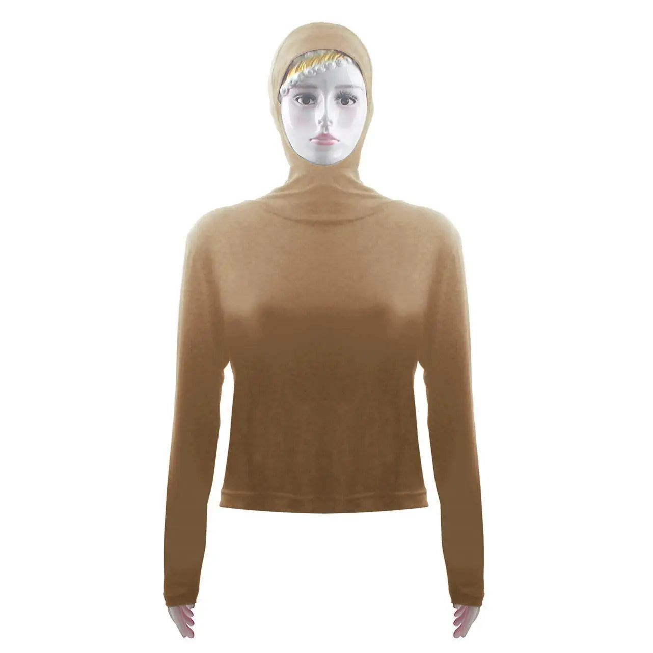 Women Tops Hooded Long Sleeve Sunscreen T-Shirt Summer Swim Wear Summer Holiday Beach Blouse Tops Stretch Pullover Casual Tops