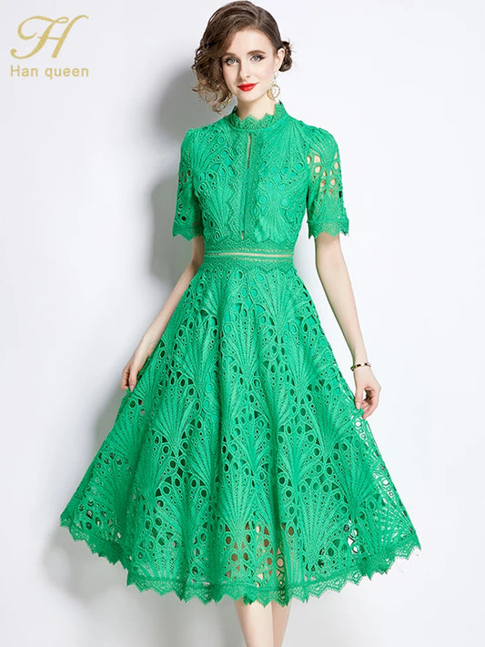 Sarah Casual Office Midi Dress
