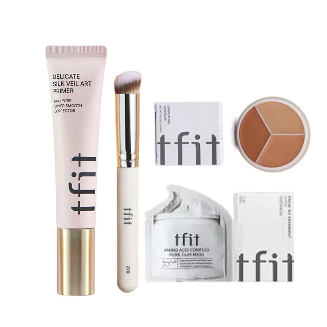 TFIT Makeup Base Face Primer Invisible Pore Light Oil-Free skin pore cover smooth corrector Concealer Primer Korea Cosmetic